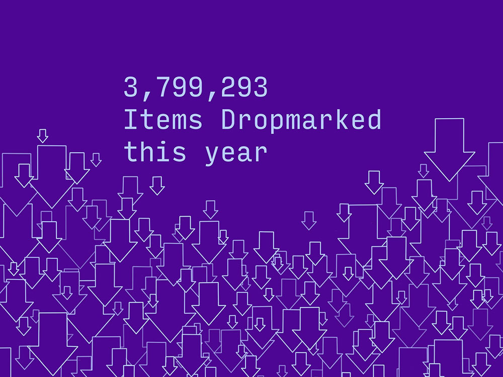 3,799,293 items Dropmarked this year
