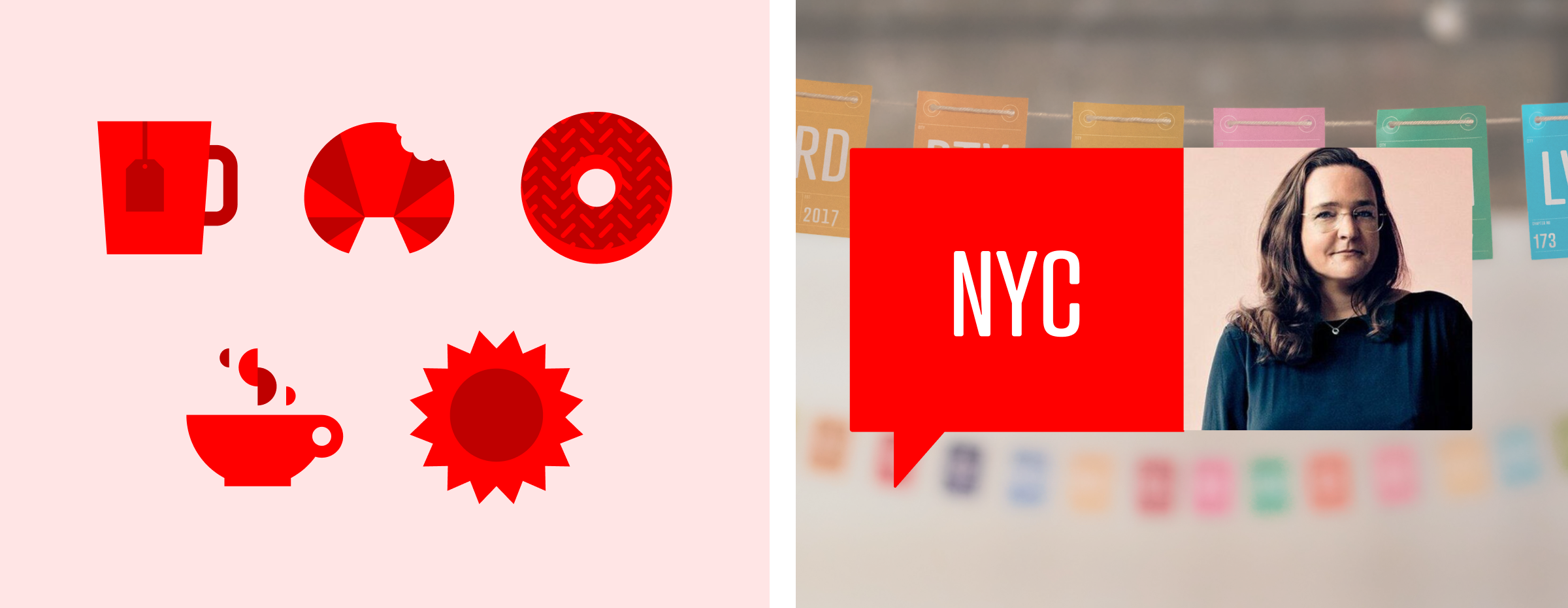 CreativeMornings icons and avatar