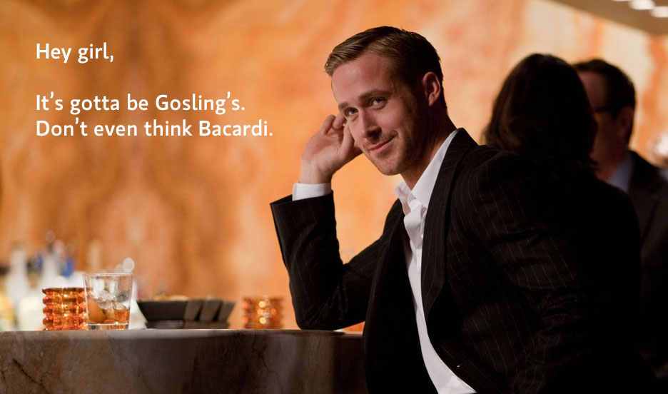 Ryan Gosling says it’s gotta be Gosling’s