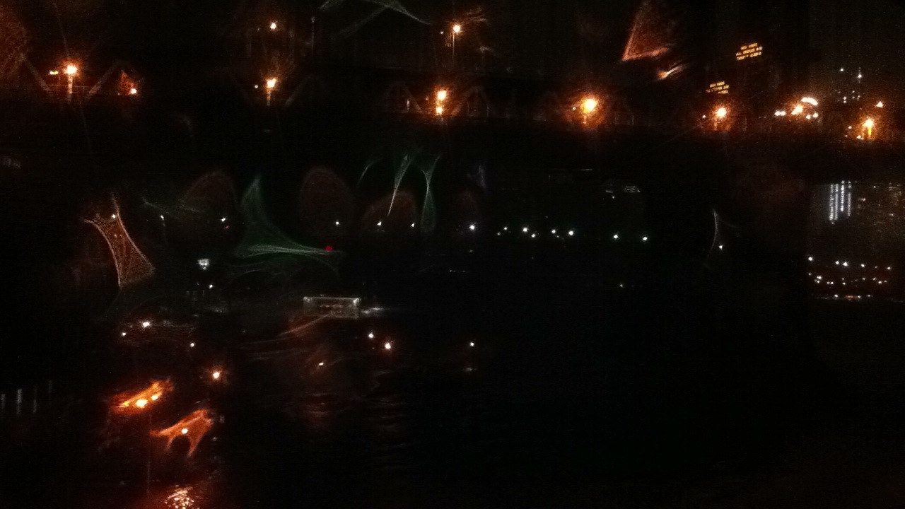 Hurricane Sandy over Brooklyn Bridge Park