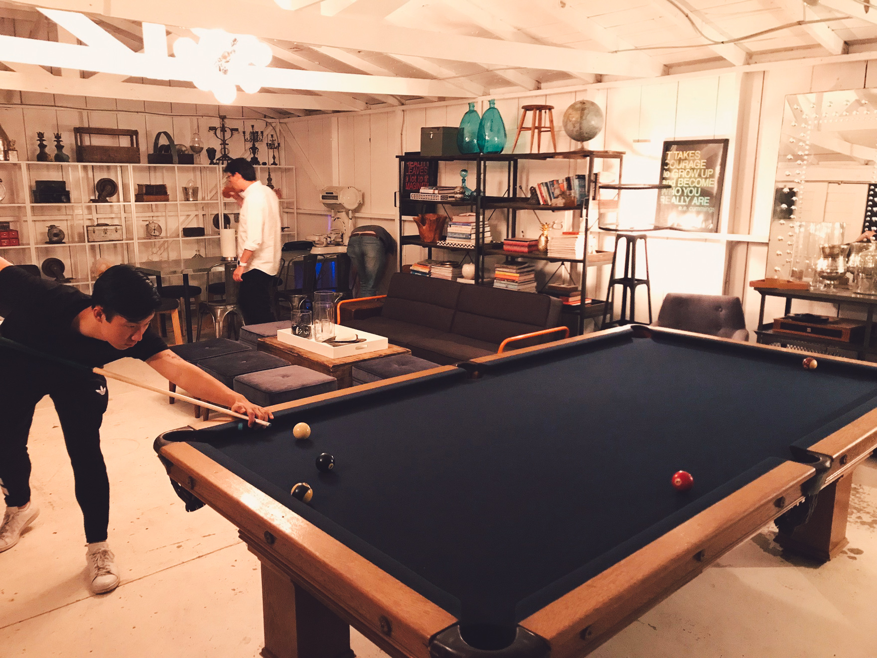 Kamp Casa game room